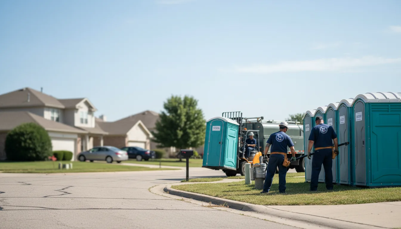 Porta Potty Rental in Sylvia, KS near me